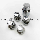 JDM 4pc Bull Lock Locking Lug Nut Set 
